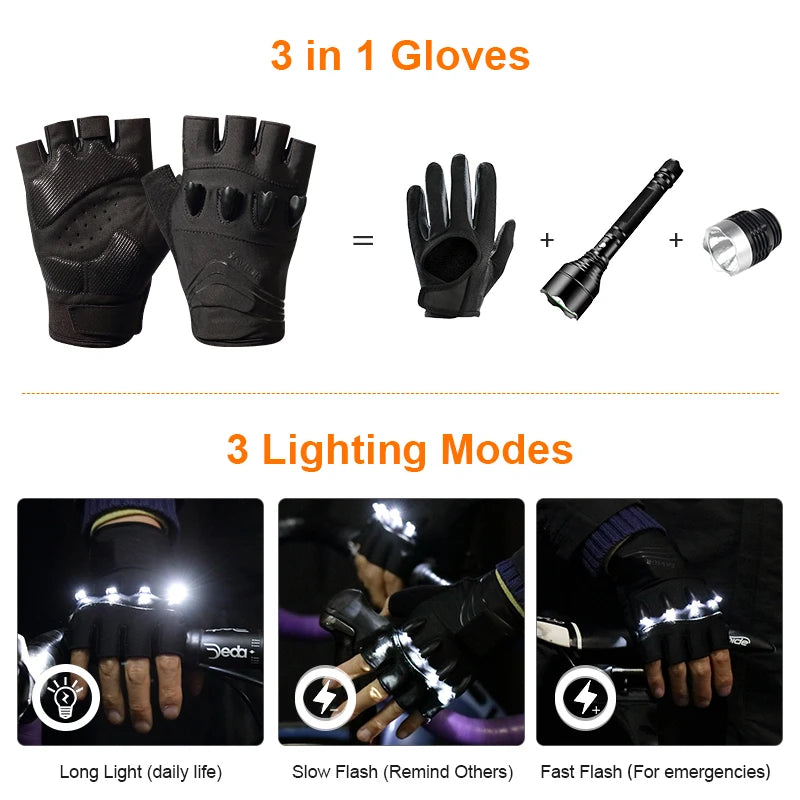 Guantes LED Savior