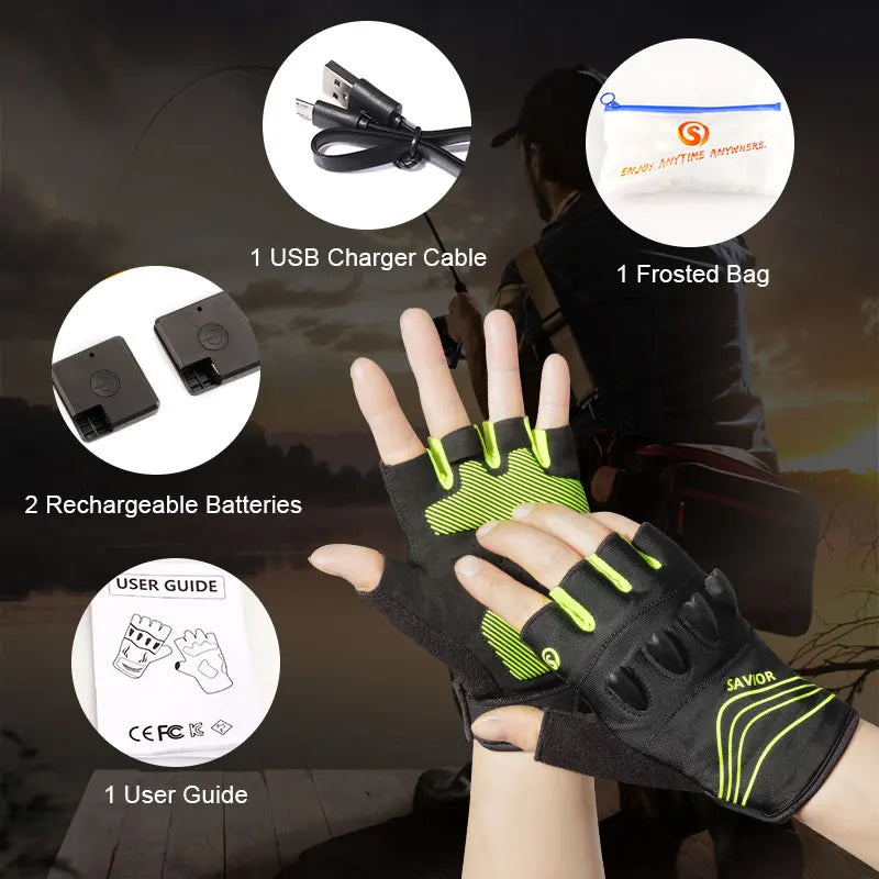 Guantes LED Savior