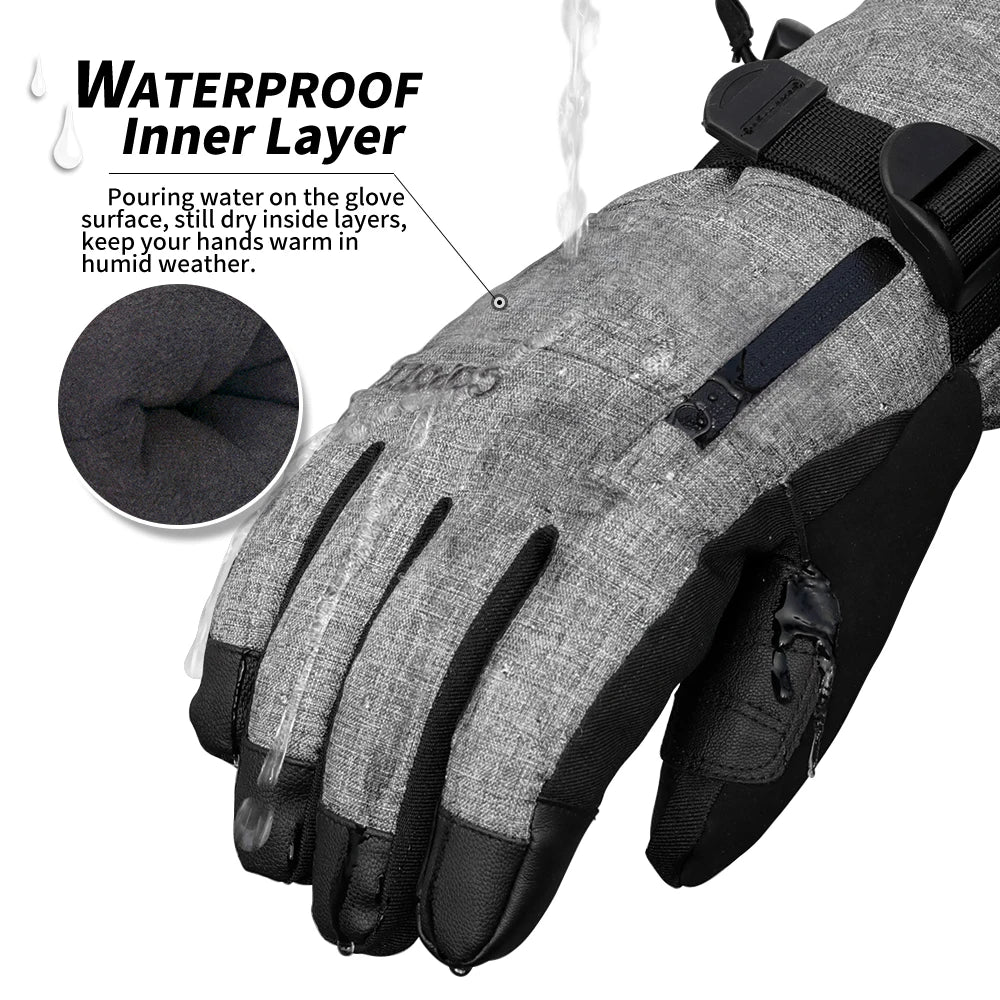 Lianado Extra Heat touch screen Winter Gloves