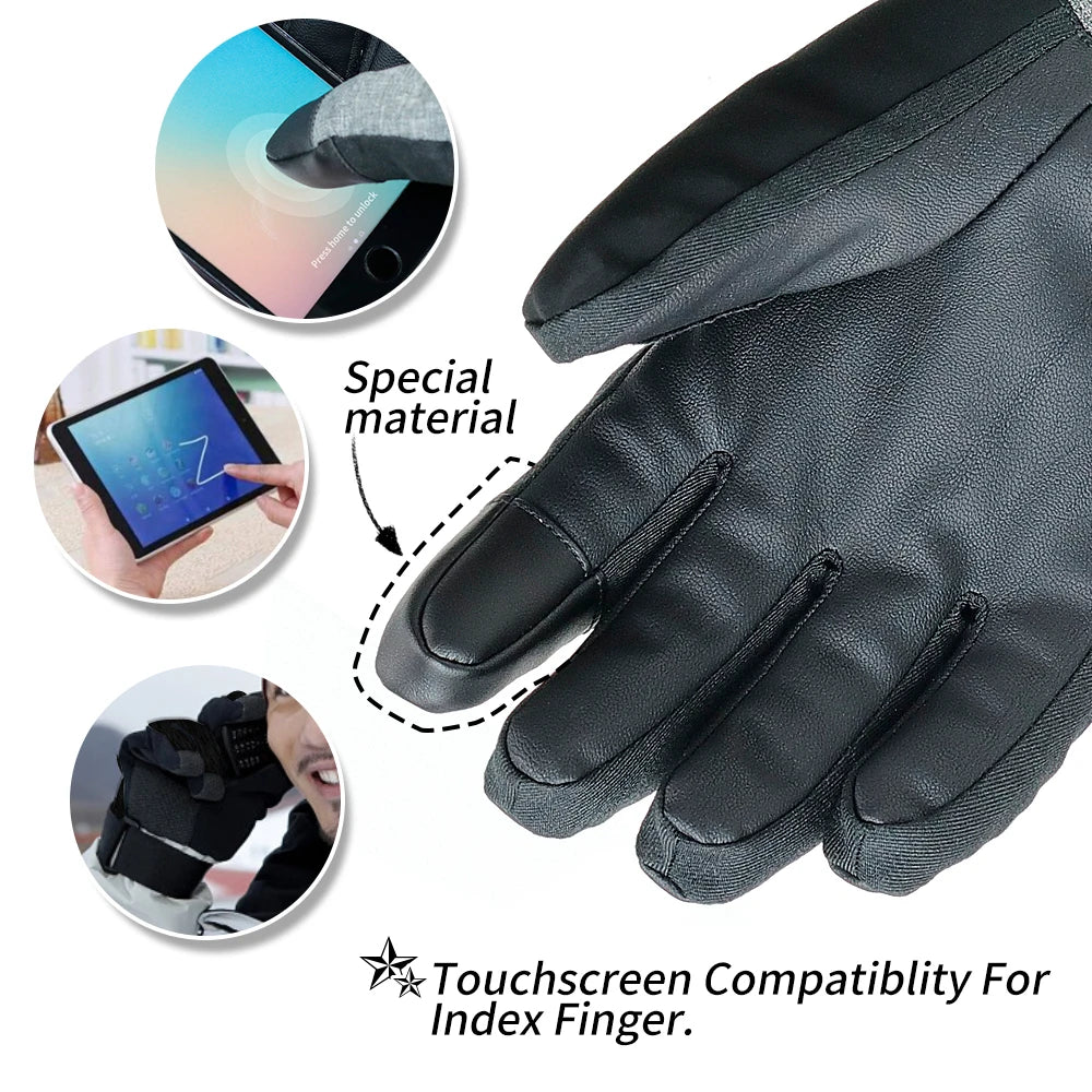 Lianado Extra Heat touch screen Winter Gloves