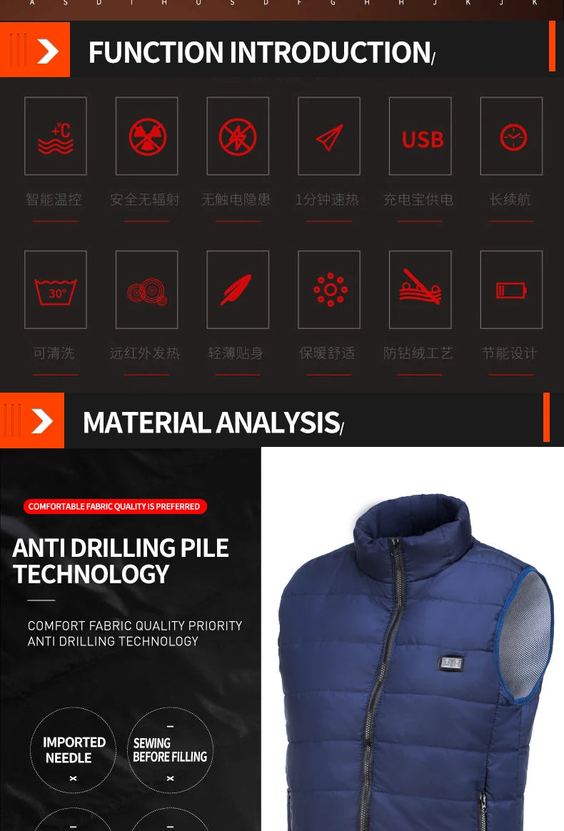 Lianado Heated Vest