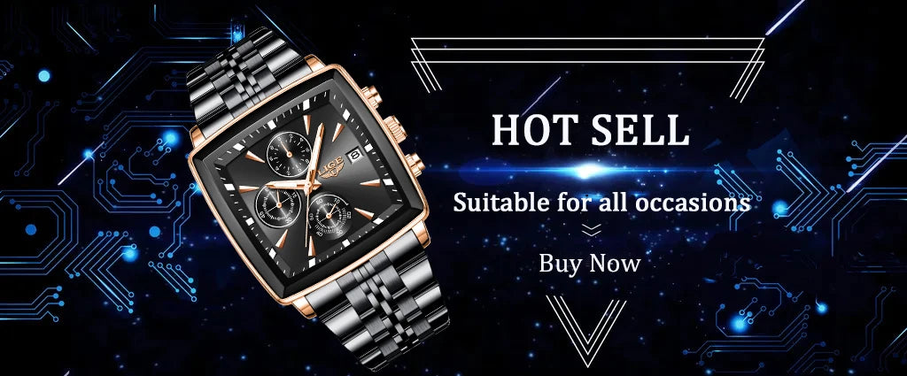 LIANADO Meridian Square Chronograph