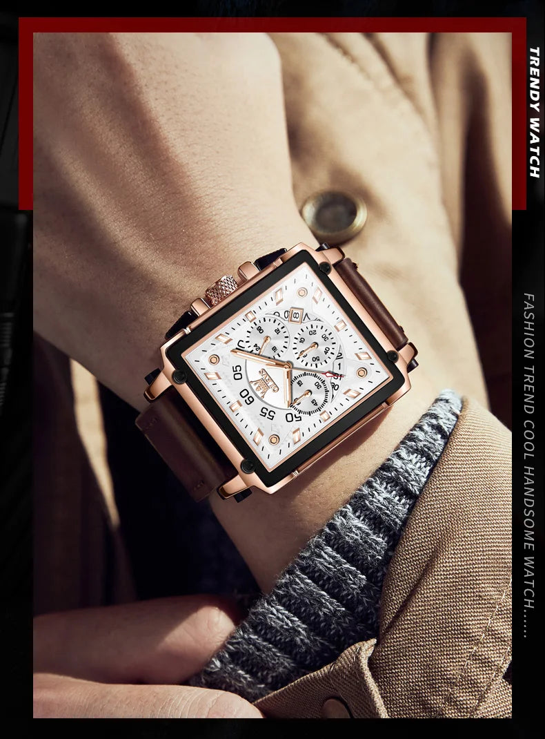 LIANADO Sovereign Square Chronograph