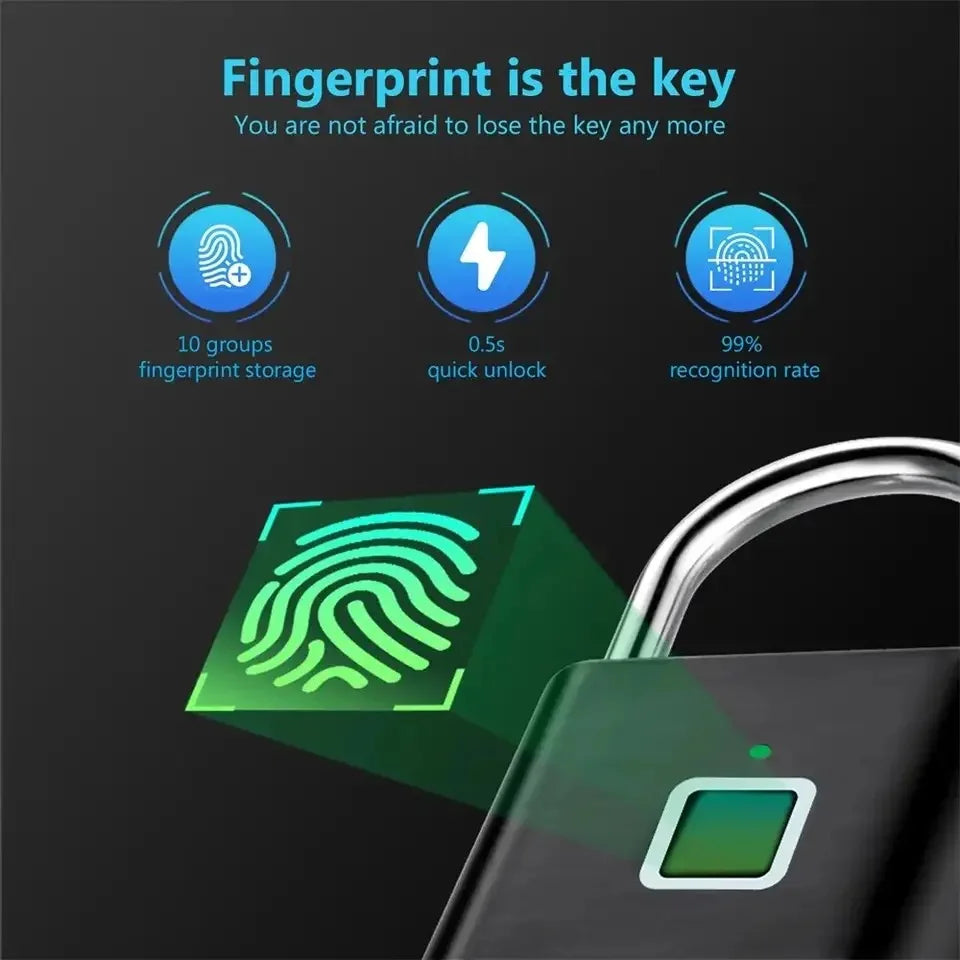 Smart Fingerprint Padlock™