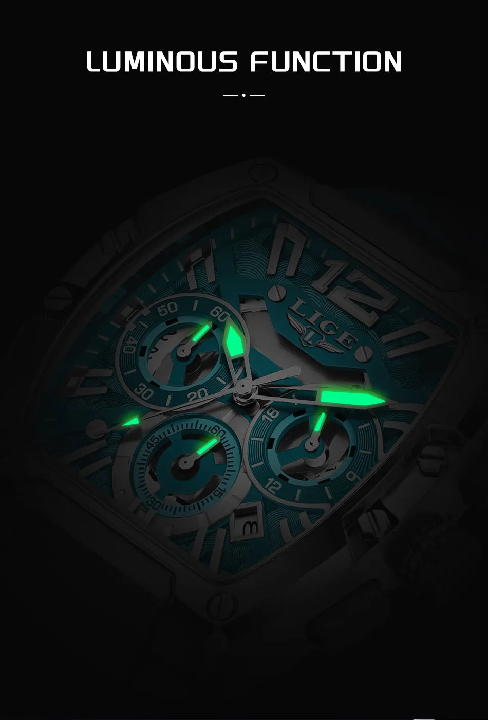 LIANADO Vector Tonneau Chronograph