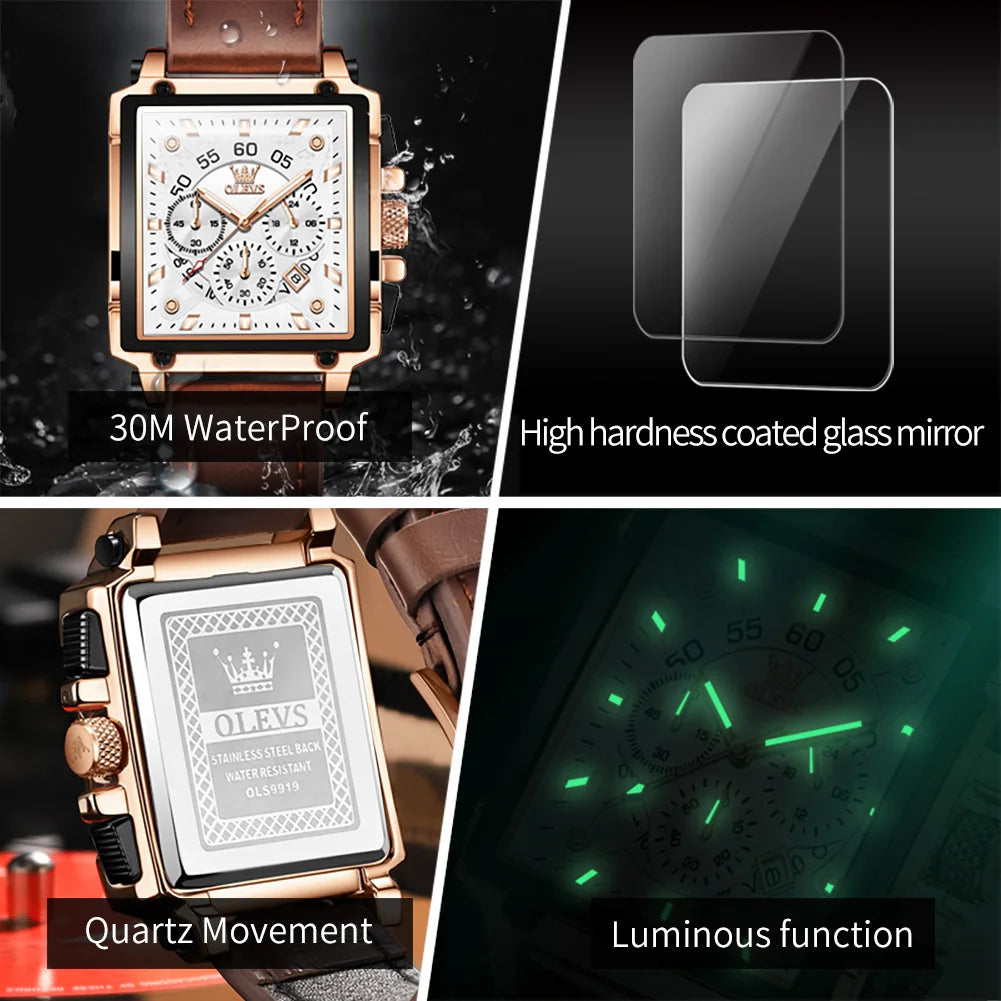 LIANADO Sovereign Square Chronograph