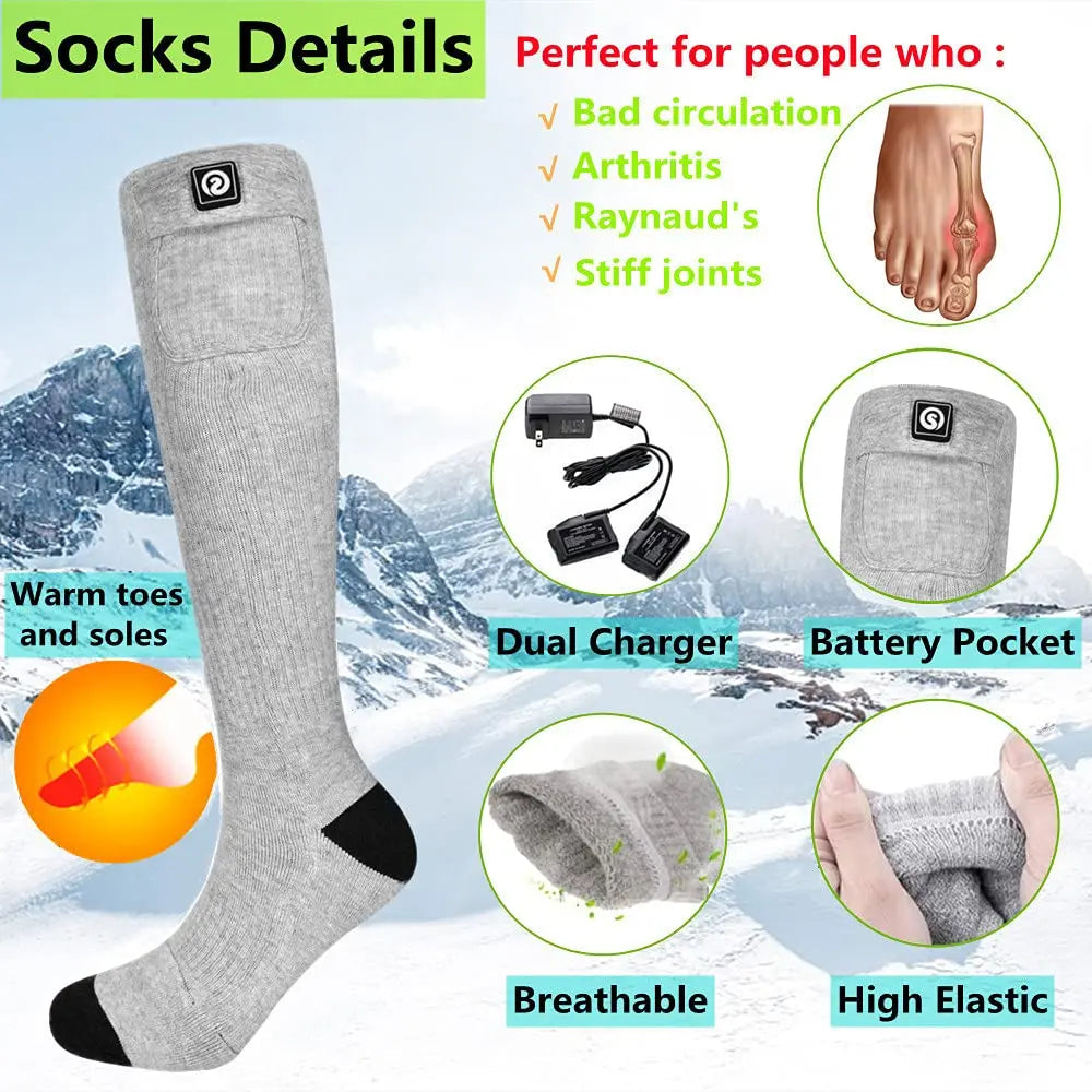 Power Heated Socks