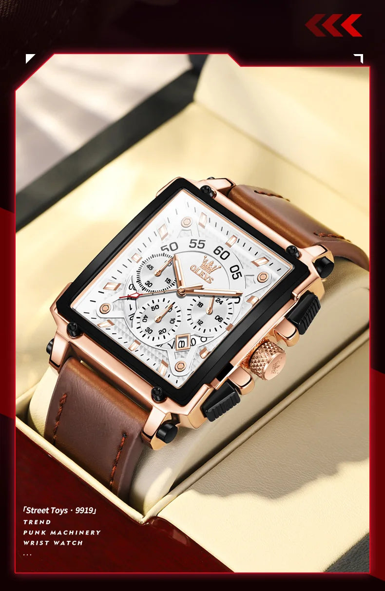 LIANADO Sovereign Square Chronograph