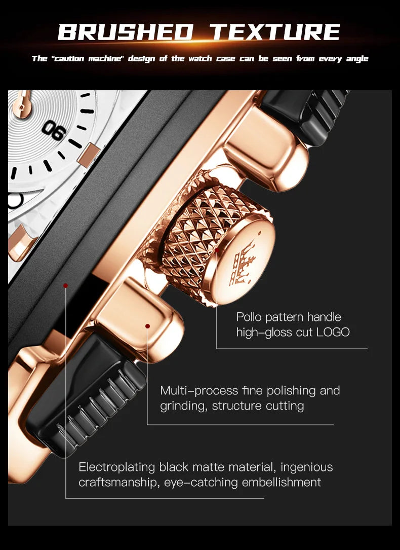 LIANADO Sovereign Square Chronograph