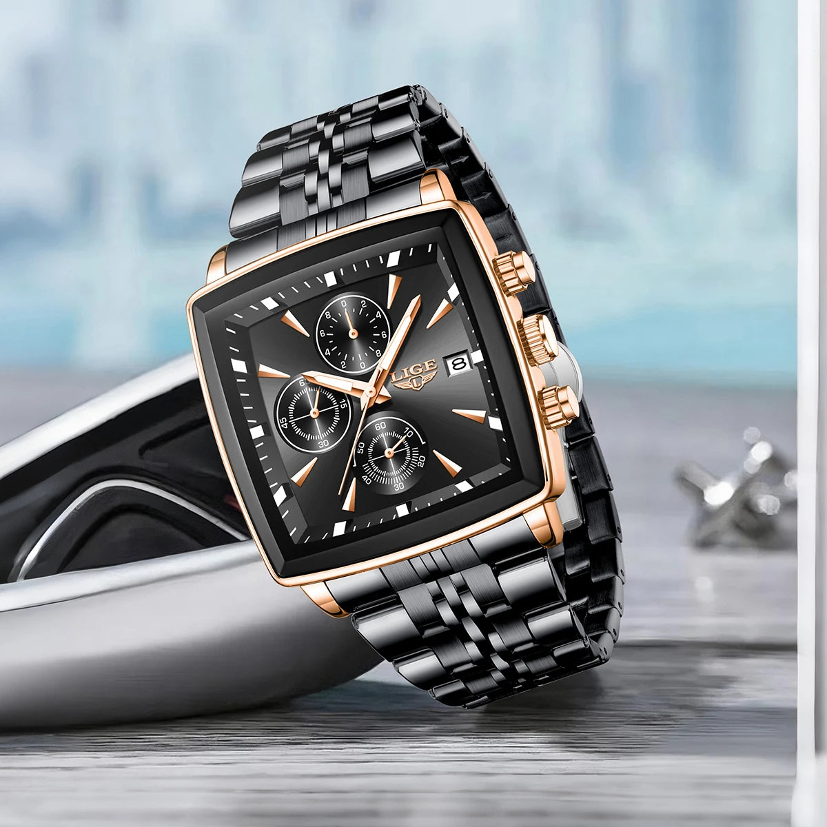 LIANADO Meridian Square Chronograph