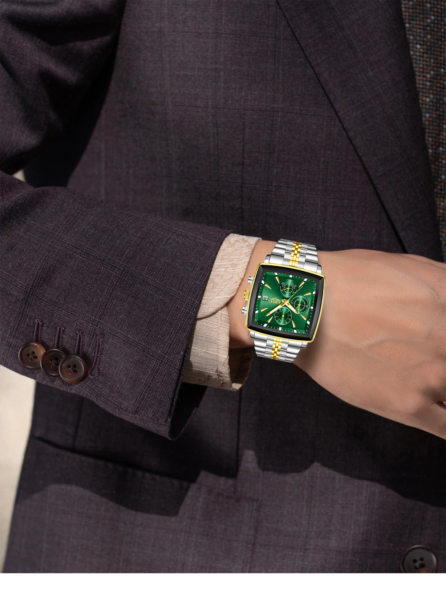 LIANADO Meridian Square Chronograph