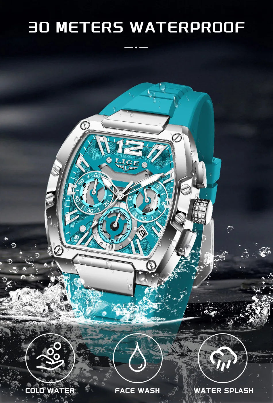 LIANADO Vector Tonneau Chronograph