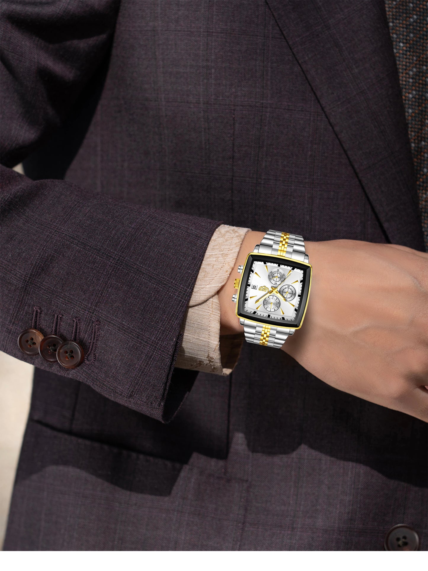 LIANADO Meridian Square Chronograph