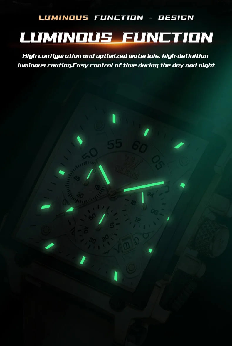 LIANADO Sovereign Square Chronograph