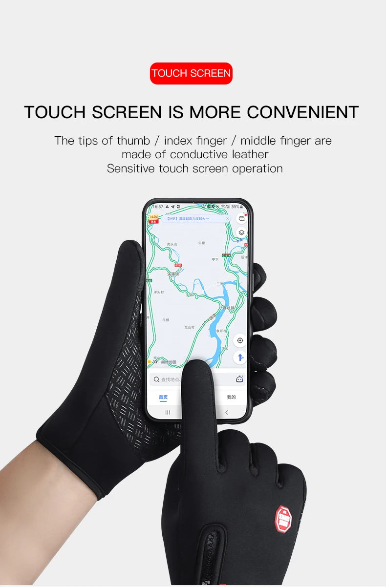 Lianado Touch Screen Winter Gloves