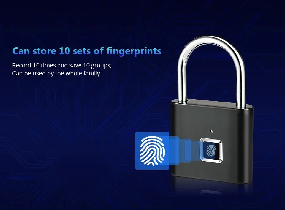 Smart Fingerprint Padlock™