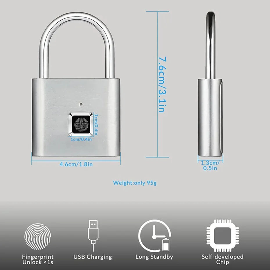Smart Fingerprint Padlock™