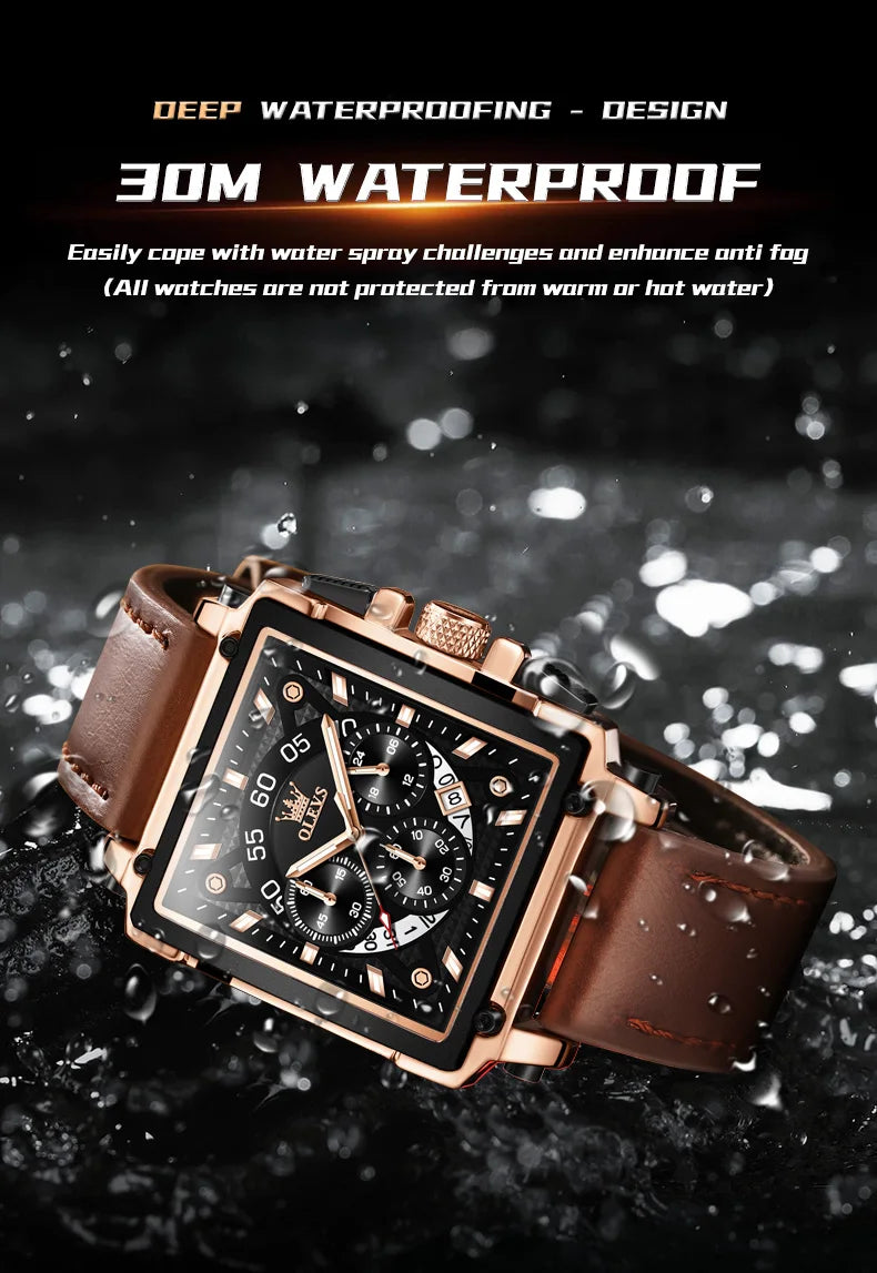 LIANADO Sovereign Square Chronograph