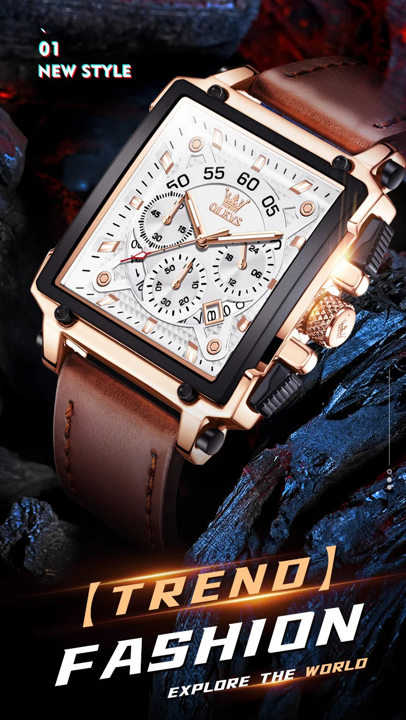 LIANADO Sovereign Square Chronograph